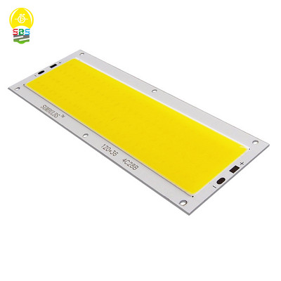 SUMBALBS 16W 1600LM COB LED traka 120x36mm DC 12V ulaz DIY za automobilska svjetla Radne svjetiljke Kućne žarulje Bar COB čipovi