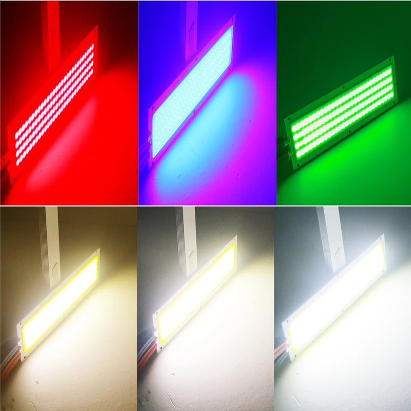 SUMBULBS 16W 1600LM COB LED szalag 120x36mm DC 12V bemenet barkácsolás autólámpákhoz munkalámpák otthoni izzók bár COB chipek
