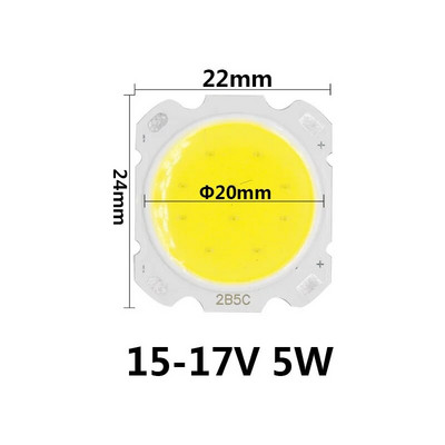 10 tk palju 3W 5W 7W 10W LED COB lambipirn pardal 250mA led dioodid Suure võimsusega LED-valgusti kohtvalgusti allvalgusti lambid isetegemine