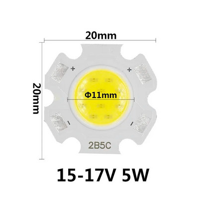10 tk palju 3W 5W 7W 10W LED COB lambipirn pardal 250mA led dioodid Suure võimsusega LED-valgusti kohtvalgusti allvalgusti lambid isetegemine