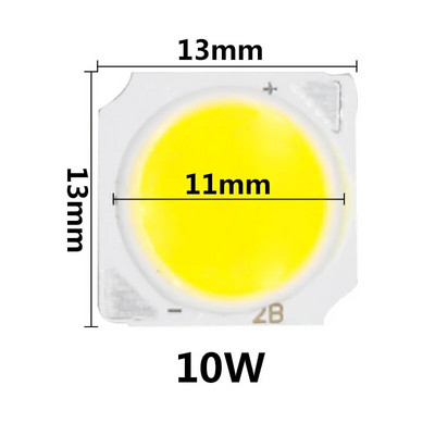 10 tk palju 3W 5W 7W 10W LED COB lambipirn pardal 250mA led dioodid Suure võimsusega LED-valgusti kohtvalgusti allvalgusti lambid isetegemine