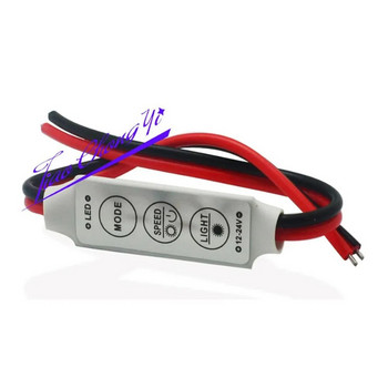 LED Strip Controller Mini Dimmer RF Remote DC 5V 12V 24V Controller For LED 5050 2835 Strip Single Color