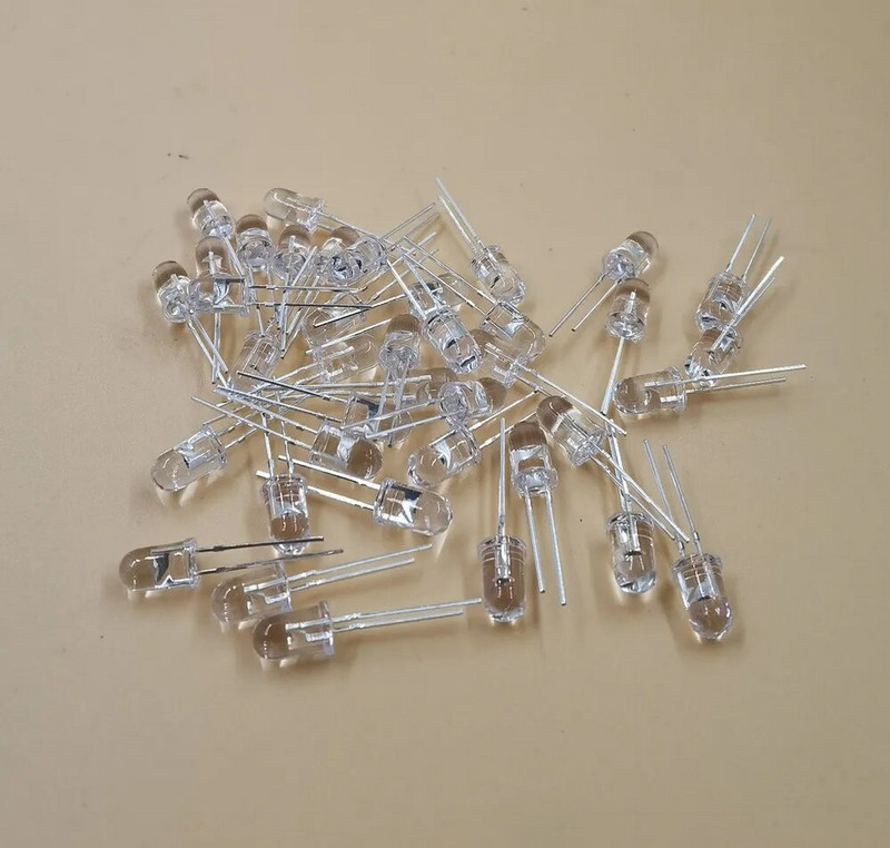 3 mm-es 5 mm-es IR LED kibocsátó dióda 850 nm 940 nm emitter vevő infravörös adó fototranzisztor fotodióda láthatatlan barkács PCB