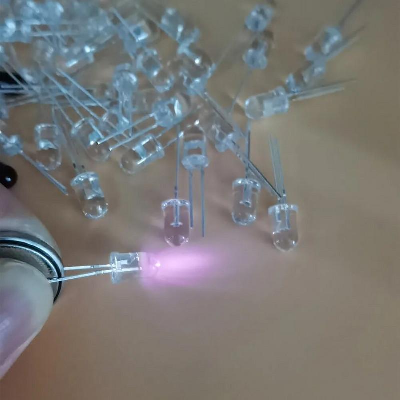 3 mm-es 5 mm-es IR LED kibocsátó dióda 850 nm 940 nm emitter vevő infravörös adó fototranzisztor fotodióda láthatatlan barkács PCB