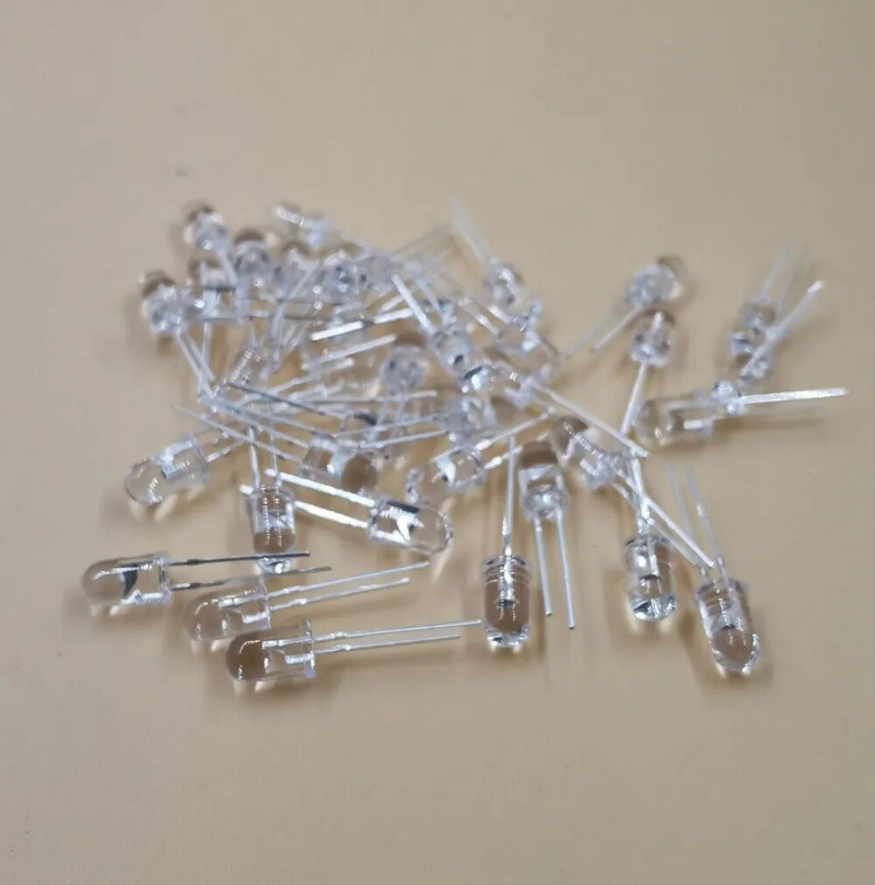 3 mm-es 5 mm-es IR LED kibocsátó dióda 850 nm 940 nm emitter vevő infravörös adó fototranzisztor fotodióda láthatatlan barkács PCB