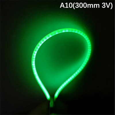 3V 133/300 mm Fleksibilna LED žarulja s mekom žarnom niti Dijelovi DIY žarulja sa žarnom niti Dodaci Dioda Fleksibilna žarna žarulja Dekor 1PC