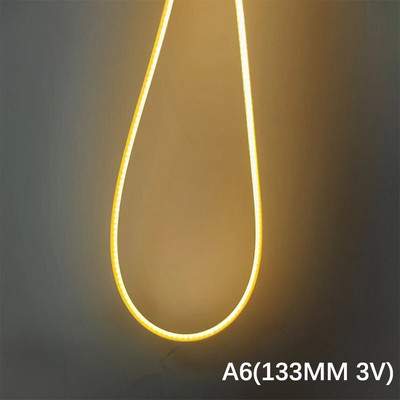 3V 133/300 mm Fleksibilna LED žarulja s mekom žarnom niti Dijelovi DIY žarulja sa žarnom niti Dodaci Dioda Fleksibilna žarna žarulja Dekor 1PC