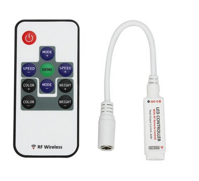 Led kontroler 24/44 tipke LED IR RGB kontroler kutija 1 do 2 kontroler IR daljinski prigušivač DC12V za RGB 3528 5050 LED trake svjetla