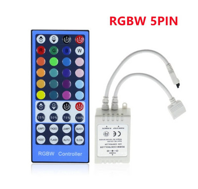 Led kontroler 24/44 tipke LED IR RGB kontroler kutija 1 do 2 kontroler IR daljinski prigušivač DC12V za RGB 3528 5050 LED trake svjetla