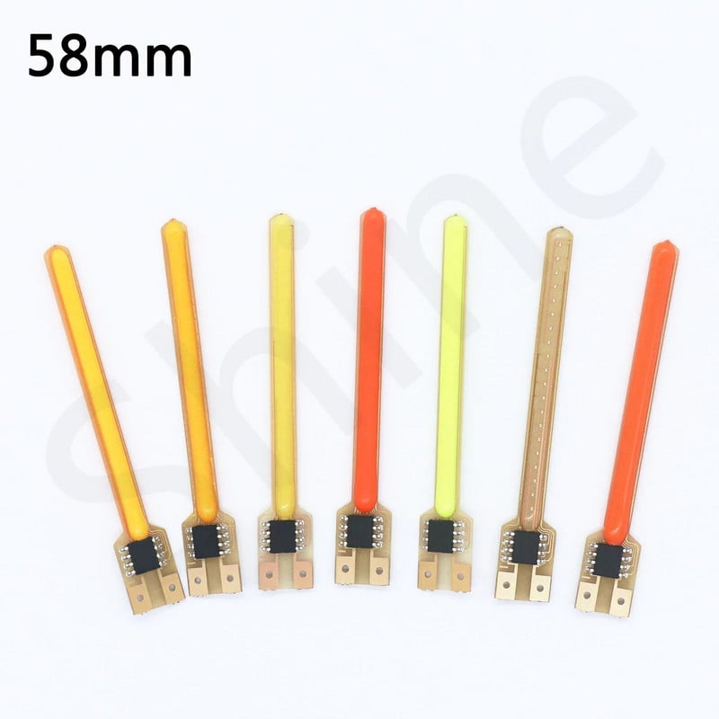 10 vnt Cob Meteor dušo tekančio vandens lempa DC 3V LED kaitinimo diodas 2200k balta mėlyna raudona dalys kaitinamosios šviesos priedai