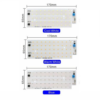 AC 220V LED мъниста за лампи SMD 2835 Осветителни мъниста за прожектори LED чип за прожектор за LED улична лампа Чип за външно осветление