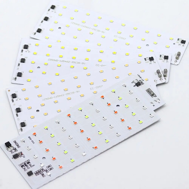 AC 220V LED lámpagyöngyök SMD 2835 spotlámpa világító gyöngyök LED chip reflektorhoz LED utcai lámpához kültéri világítási chip