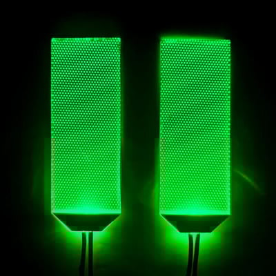 Rugalmas hajlítható, barkácsolható LED fényes szemkészletek vasemberhez, ultraman Halloween sisakmaszkhoz, szemfényű Cosplay kiegészítők vágható