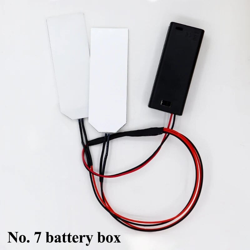 Rugalmas hajlítható, barkácsolható LED fényes szemkészletek vasemberhez, ultraman Halloween sisakmaszkhoz, szemfényű Cosplay kiegészítők vágható