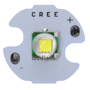 Cree XM-L LED T6 Бяла светлина с 20 mm звезда печатна платка + 3.7 V 5 режима LED драйвер + T6 10 градуса LED обектив с комплект държач за основа