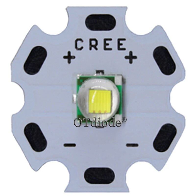 Cree XM-L LED T6 balta šviesa su 20 mm žvaigždės pcb + 3,7 V 5 režimų LED tvarkyklė + T6 10 laipsnių LED objektyvas su pagrindo laikiklio rinkiniu