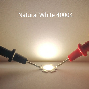 20 бр. Голяма мощност LED COB електрическа крушка 20 mm 3 W 5 W 7 W 10 W Използвайте 250 mA LED източник на чип Светлинна лампа SpotLight Downlight Лампи