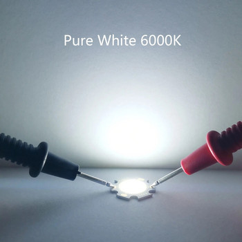 20 бр. Голяма мощност LED COB електрическа крушка 20 mm 3 W 5 W 7 W 10 W Използвайте 250 mA LED източник на чип Светлинна лампа SpotLight Downlight Лампи