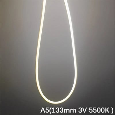 3V 133/300mm Filament Flexibil Led Piese de lampă cu filament moale DIY Accesorii pentru lumină incandescentă Diodă Filament flexibil Decor Nou