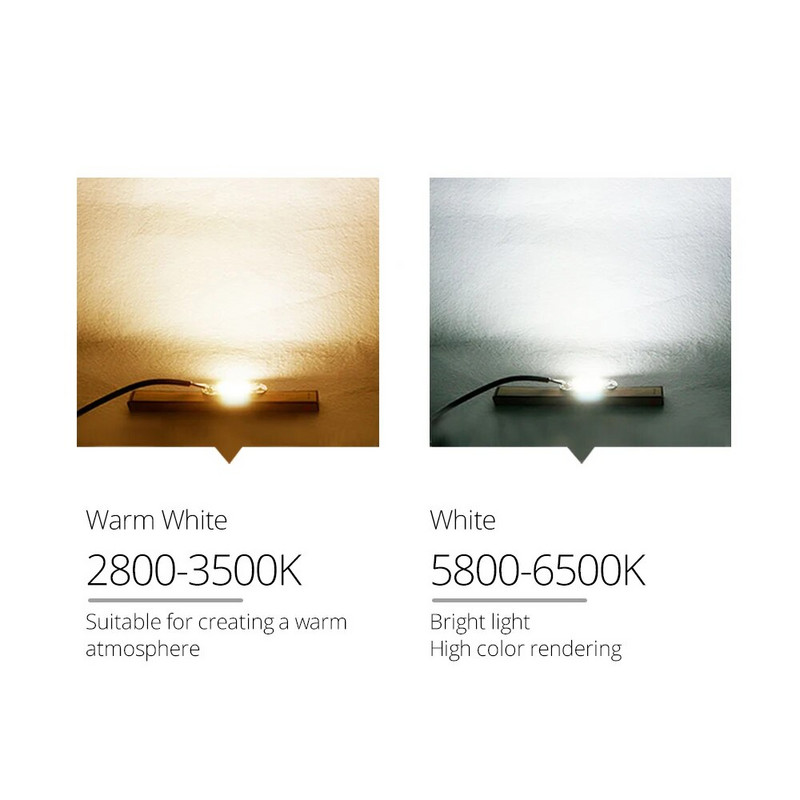 20 W 30 W 50 W COB LED fénymátrix lencse reflektorral 110 V 220 V intelligens IC nagy teljesítményű diódasor chip lámpa barkács reflektor