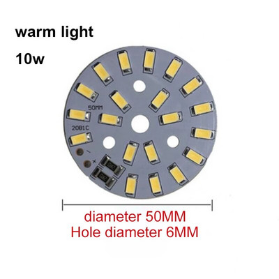 DC 5V usb okrugli izvor svjetla SMD 5730 LED čip Perle lampa 2w 3w 5w 10W površina Žarulja s mogućnošću prigušivanja jednobojna DIY bijela topla bijela