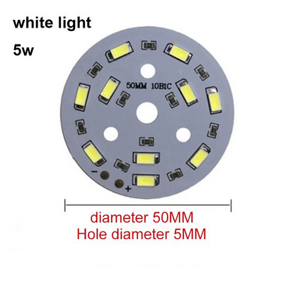 DC 5V usb okrugli izvor svjetla SMD 5730 LED čip Perle lampa 2w 3w 5w 10W površina Žarulja s mogućnošću prigušivanja jednobojna DIY bijela topla bijela