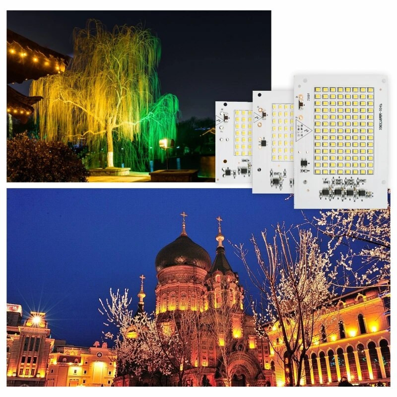 10W 20W 30W 50W 100W LED čip SMD 2835 Perle za reflektore AC 220V-240V Led reflektor Lampa DIY za vanjsku rasvjetu Reflektor