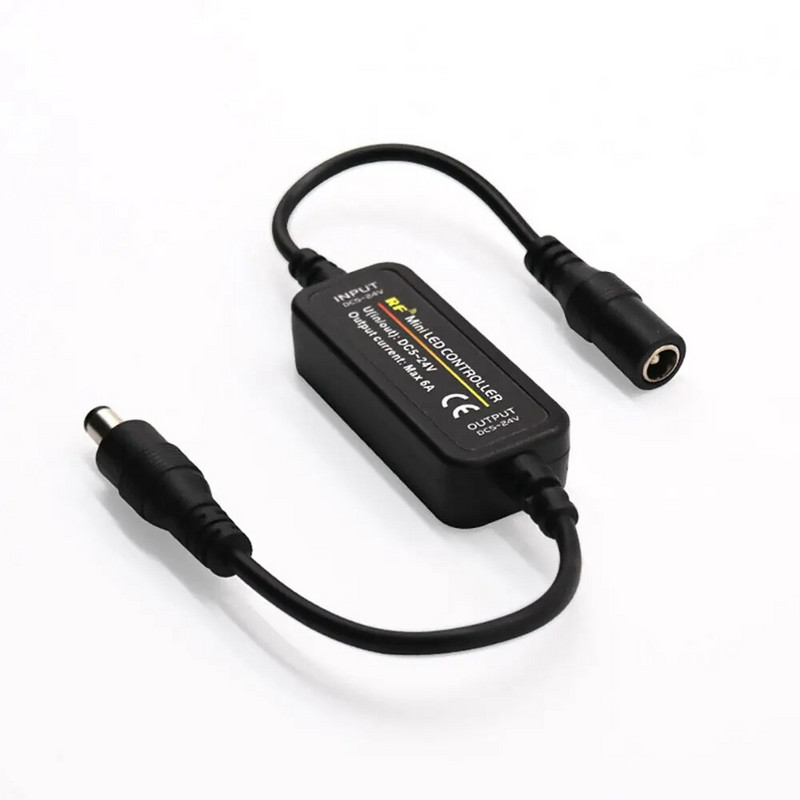 Led DIM kontroler Mini RF daljinski upravljač 14 tipki Dimmer DC5V 12V 24V 6A za jednu boju 2835 5050 5730 COB LED svjetlosna traka