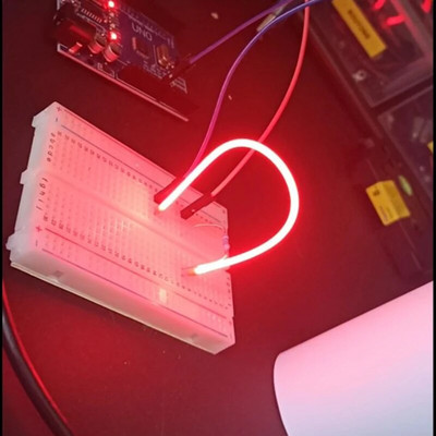 DC3V 130 mm 300 mm diodna fleksibilna žarulja sa žarnom niti Dodaci za rasvjetu s LED žarnom niti DIY perle fleksibilne LED žarulje sa žarnom niti