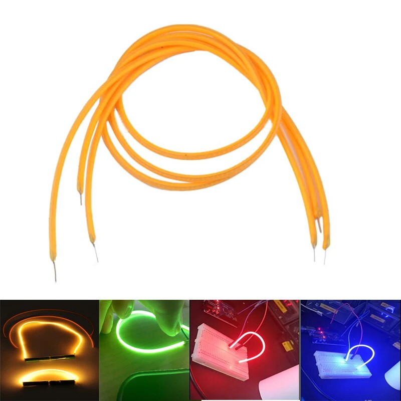 DC3V 130 mm 300 mm diodna fleksibilna žarulja sa žarnom niti Dodaci za rasvjetu s LED žarnom niti DIY perle fleksibilne LED žarulje sa žarnom niti