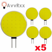 G4 COB LED lámpa Light Chip spotlámpa izzó 5W 7W Cserélje ki a halogén fényt tiszta meleg fehér világítás dekor lámpa izzók DC12V