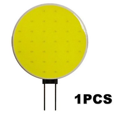 G4 COB LED lámpa Light Chip spotlámpa izzó 5W 7W Cserélje ki a halogén fényt tiszta meleg fehér világítás dekor lámpa izzók DC12V