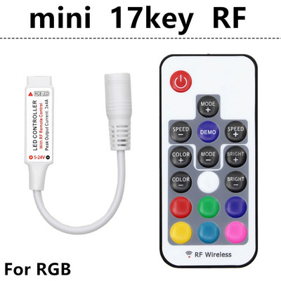 Led kontroler LED IR RGB kontroler LED svjetla Kontroler IR daljinski prigušivač DC12V za RGB 3528 5050 LED traku