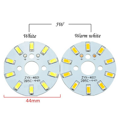 5 bucăți/lot 2W 3W 5W LED Chip SMD 5730 Curent constant 260mA 280mA șirag de lumină de intrare cu bază de placă de aluminiu pentru bec LED DIY