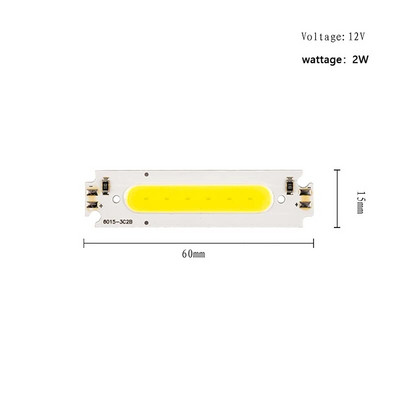 2W 3W 5W 6W 8W COB LED 12V Chip Module LED Chip Matrix Module, ultravisoke svjetline Višebojno ambijentalno svjetlo DIY dizajn