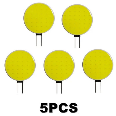 G4 COB DC12V 5W 7W Šiltai baltas LED 18 30 lustai Pakeiskite halogeninės lempos taškinę lemputęTinka namų apšvietimui LED šviesos šaltinis