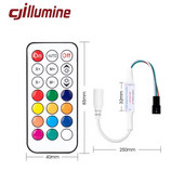 LED 2811 2812 2835 21 tipka RF Phantom Color Controller Inteligentni 12V napon