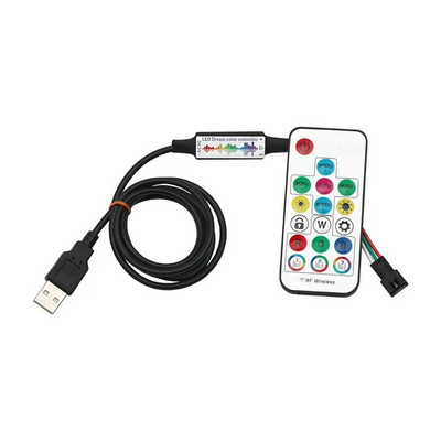 LED 2811 2812 2835 21 tipka RF Phantom Color Controller Inteligentni 12V napon