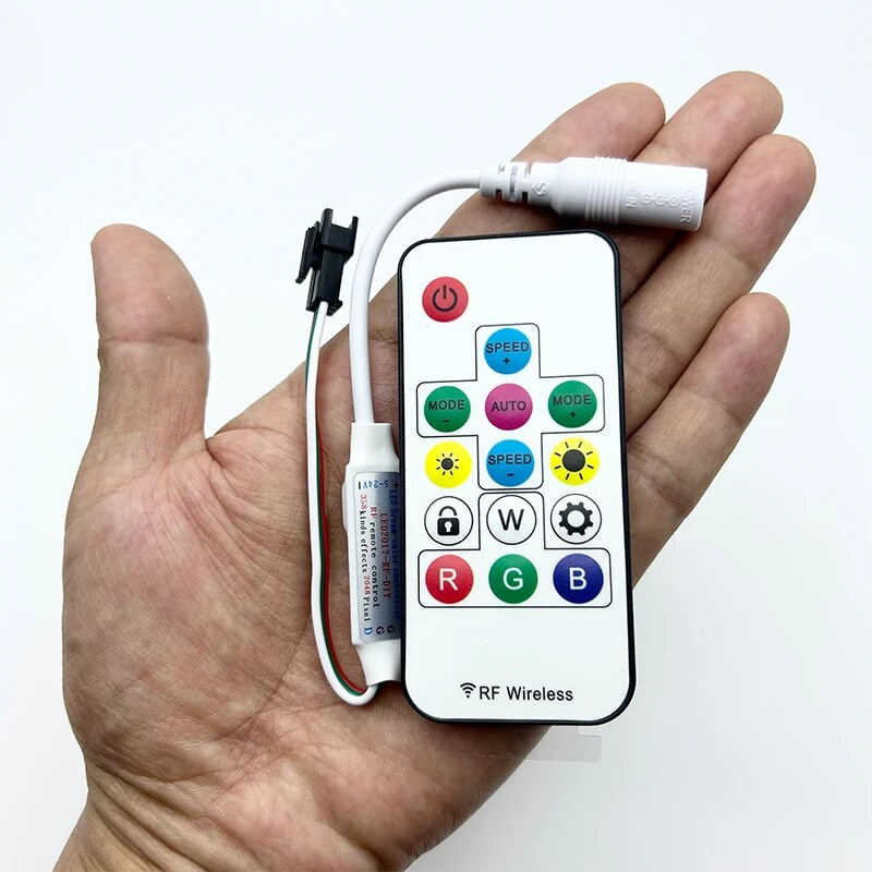 LED 2811 2812 2835 21 tipka RF Phantom Color Controller Inteligentni 12V napon