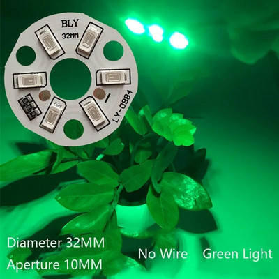 LED 5730SMD 3W 5V svjetiljka u boji Perla rasvjetna ploča Žarulja Okrugla transformacija Izvor svjetla Dia 32MM Zeleno Plavo Crveno Ljubičasto Bijelo svjetlo