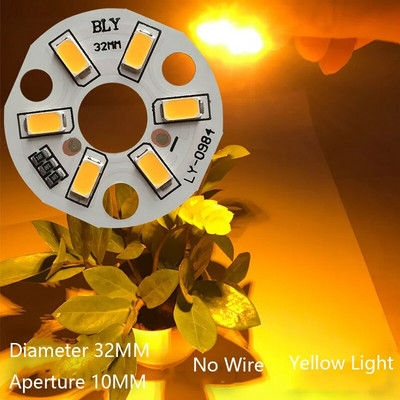 LED 5730SMD 3W 5V svjetiljka u boji Perla rasvjetna ploča Žarulja Okrugla transformacija Izvor svjetla Dia 32MM Zeleno Plavo Crveno Ljubičasto Bijelo svjetlo