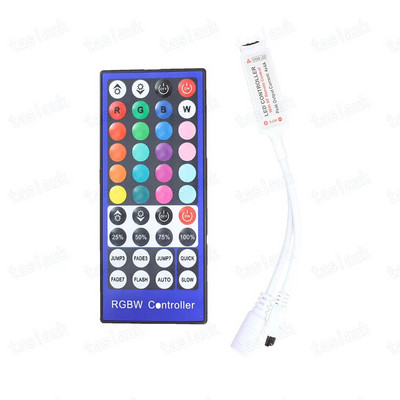 1kom/lot RGBW kontroler s 40 tipki DC12-24V LED svjetlosna traka RGBW LED kontroler s 40 tipki s IR daljinskim upravljačem dropshipping