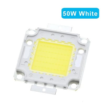 Balta / Šiltai balta 10W 20W 30W 50W 100W LED lemputė Chip DC 12V 36V COB Integruota LED lemputė "Pasidaryk pats" prožektorių prožektorių lemputė