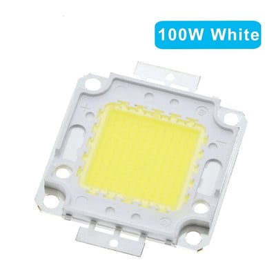 Balta / Šiltai balta 10W 20W 30W 50W 100W LED lemputė Chip DC 12V 36V COB Integruota LED lemputė "Pasidaryk pats" prožektorių prožektorių lemputė