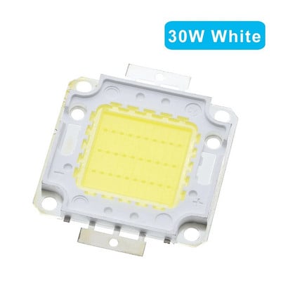 Balta / Šiltai balta 10W 20W 30W 50W 100W LED lemputė Chip DC 12V 36V COB Integruota LED lemputė "Pasidaryk pats" prožektorių prožektorių lemputė