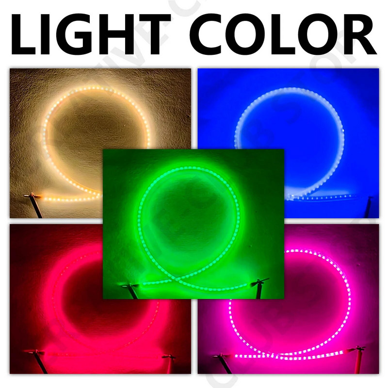 5db DC3V 38mm 60mm 80mm 130mm 145mm 185mm 260mm 300mm LED izzólámpa alkatrészek LED diódák Rugalmas izzószálas retro Edison izzó