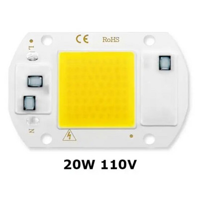 Λάμπα LED COB 10W 20W 30W 50W 3-9W AC 220V Λάμπα LED Δεν χρειάζεται πρόγραμμα οδήγησης Smart IC Led Lamp Bulb For Diy Spotlight Flood φωτισμός
