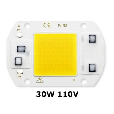 Λάμπα LED COB 10W 20W 30W 50W 3-9W AC 220V Λάμπα LED Δεν χρειάζεται πρόγραμμα οδήγησης Smart IC Led Lamp Bulb For Diy Spotlight Flood φωτισμός