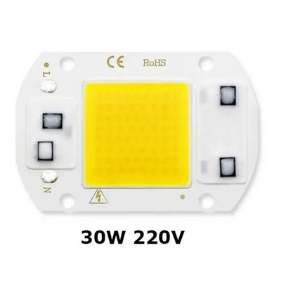 Λάμπα LED COB 10W 20W 30W 50W 3-9W AC 220V Λάμπα LED Δεν χρειάζεται πρόγραμμα οδήγησης Smart IC Led Lamp Bulb For Diy Spotlight Flood φωτισμός