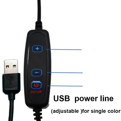 DC 5V usb okrugli izvor svjetla SMD 5730 LED čip Perle lampa 2w 3w 5w 10W površina Žarulja s mogućnošću prigušivanja jednobojna DIY bijela topla bijela